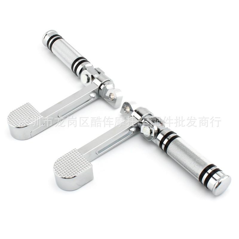 Motorcycle Footpeg Extender Harley-Davidson Touring Softail 883 Chrome Or Black Pedal Extension Kit