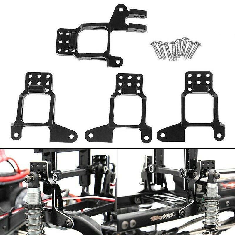 Premium Aluminum Front And Rear Shock Tower Hoops For Traxxas Trx-4 1/10 Rc Crawler Toy