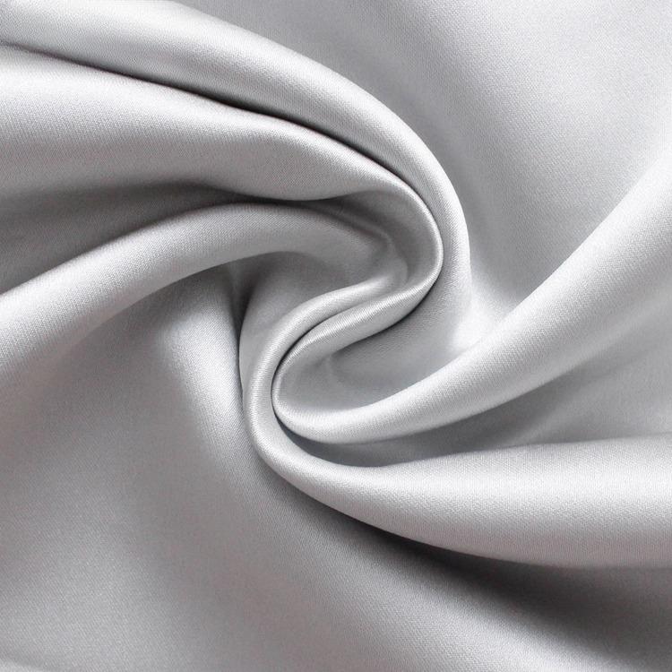 

Gray Thick Satin Imported 395 Wedding Dress Satin Fabric Wedding Dress Formal Dress Designer Clothing Fabric Light Thick Satin 1.5M&1M срібло сірий колір
