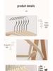 Ultra-Thin Non-Slip Flocked Clothes Hanger for Adults