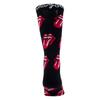 The Rolling Stones Unisex Adult Repeat Logo Crew Socks