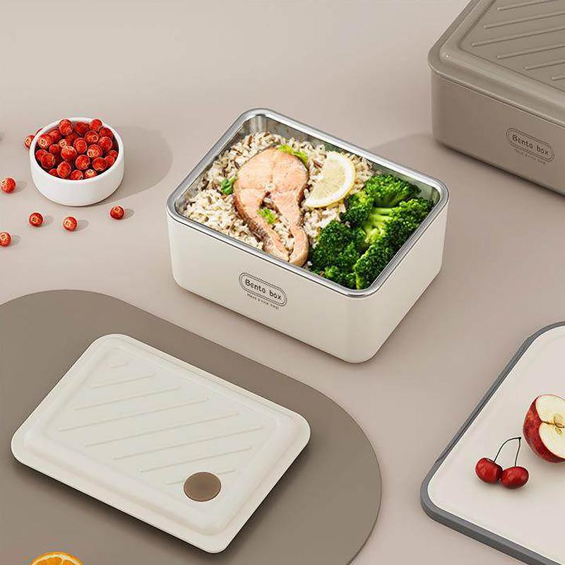 Stainless Steel Lunch Box Set With Bag Portable Sealed Insulated Lunch Box Multi-Functional Bento Box
