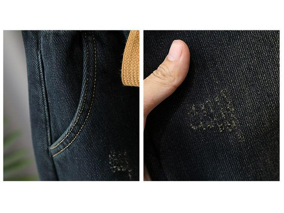 Boys' Fleece-Lined Jeans: Cozy Autumn/Winter Casual Pants for Kids