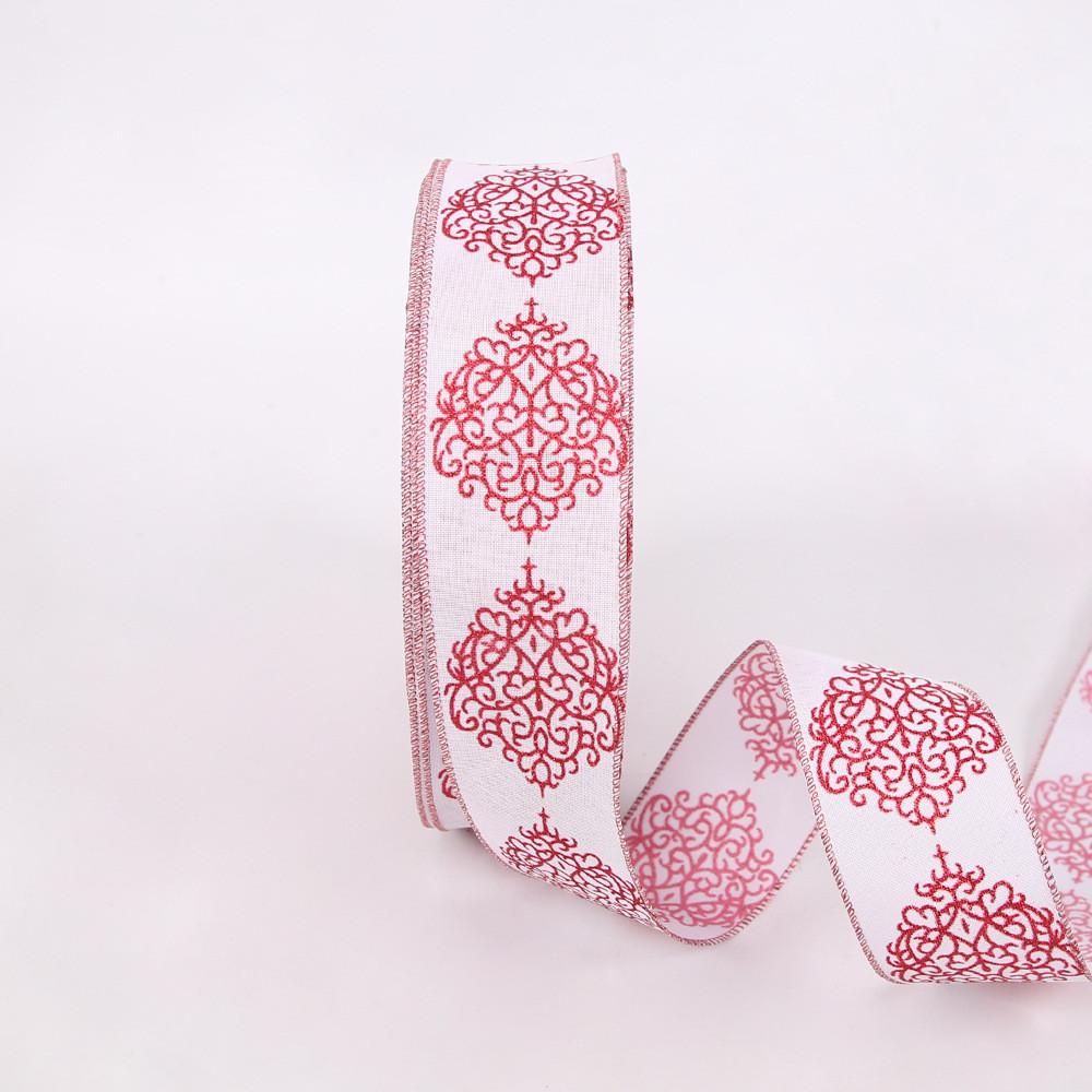 Meter 10 Luxurious Christmas Faux Linen Ribbon Available In Multiple Colors For Creative Seasonal Decorations
