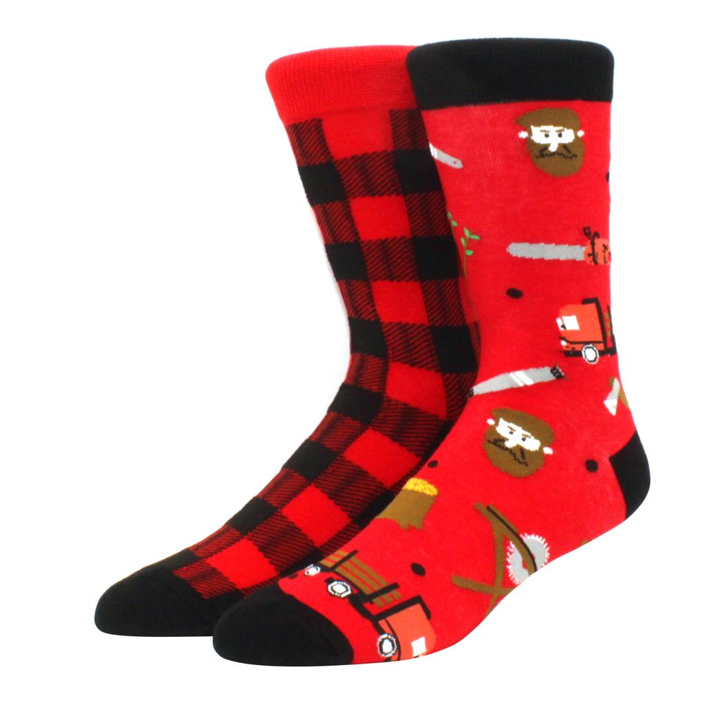 High Quality Combed Cotton Socks food Pattern Long Tube Funny Happy Men Socks Novelty Skateboard Crew Casual Crazy Socks