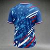 Men Casual Printed Crew Neck Lightweight Breathable Short Sleeve Top with 2026 Lettering and Graphic for Sports Events and Daily Wear