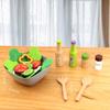 Children Kitchen Wooden Playset Toys,Kitchen Utensils Set Delicious Vegetabl set