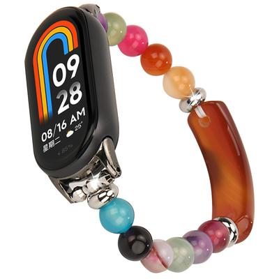 Pre Xiaomi Smart Band 9/8 Remienok na hodinky Štýlový korálkový náramok Náramok na zápästie