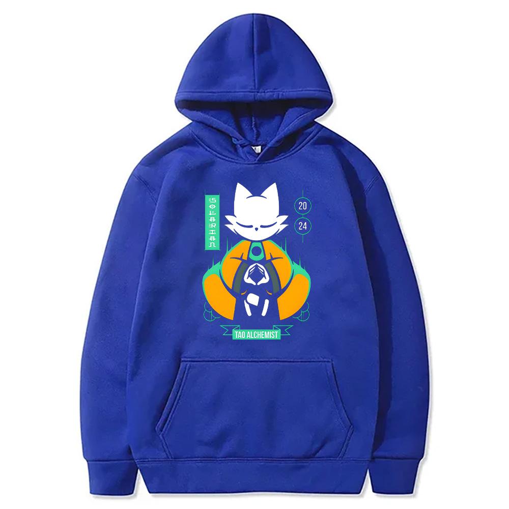 Nine Sols Hoodies Yi "Tao Alchemist" Character Sweatshirts Hot Game Cartoon Print Clothes High Street Casual Pullovers