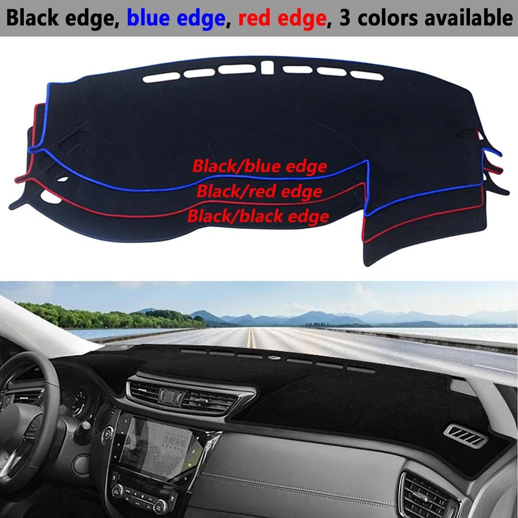 Compatible for Kia Soul III 2019-2025 LHD,Dash Cover,Non-Slip Dash Cover Mat,Black Dash Board Covers,Car Interior Accessories
