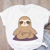 Cat Coffee Paw Strawberry Women's T-Shirts Cute Cartoon Top Female T Shirt Summer Funny Clothes O-Neck Ladies Tee Tops Shirts