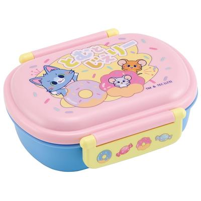 Skater Lunch 360ml Fluffy Made In Single Dishwasher and Microwave Tom and Jerry Play for Boys and Children's Box, Capacity, Lid, Japan, Tier, Safe,
