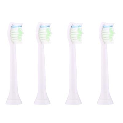 4 Stück HX6064 Ersatzbürstenköpfe für die elektrische Zahnbürste Philips Sonicare