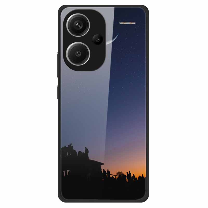 For Redmi Note 13 Pro Plus 5G Case Pro+ Tempered Glass Hard Fundas for Xiaomi Redmi Note 13 Pro Note13 5G Cover Coque Luxury