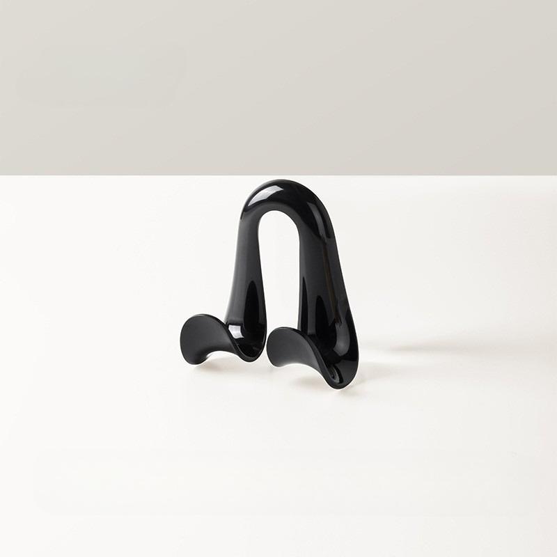 Double Hook Multi-functional Multi-purposeBag Holder Home Closet Hat Silk Scarf Shawls Purse Handbag Storage Arched Hanger Hook