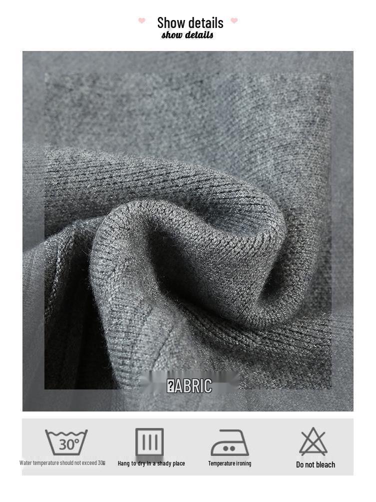 Gestrickter Falten-Minirock im koreanischen Stil - Vielseitig passend für Damen im Herbst/Winter