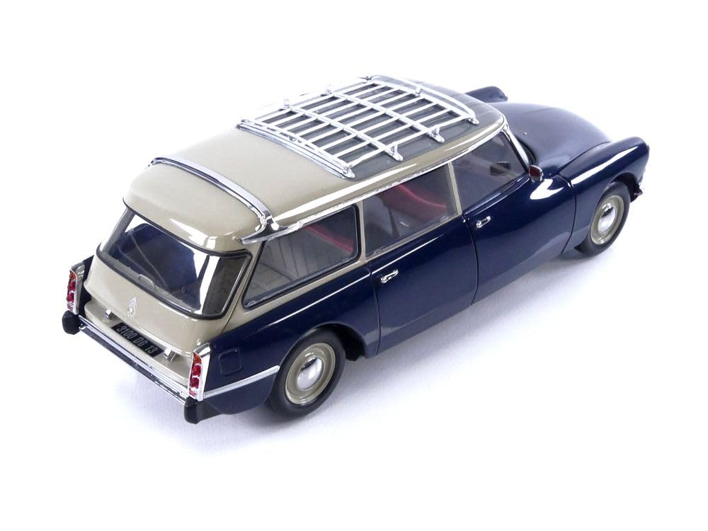 Minicar Citroen ID19 Wagon NOREV CITROEN ID19 BREAK 1967 ORIENT BLUE 181770 1/18 1/18