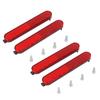 2Set Electric Scooter Side Reflective Strap Safety Tube Night Reflector Scooter Rear Wheel Protective Decorative Shell