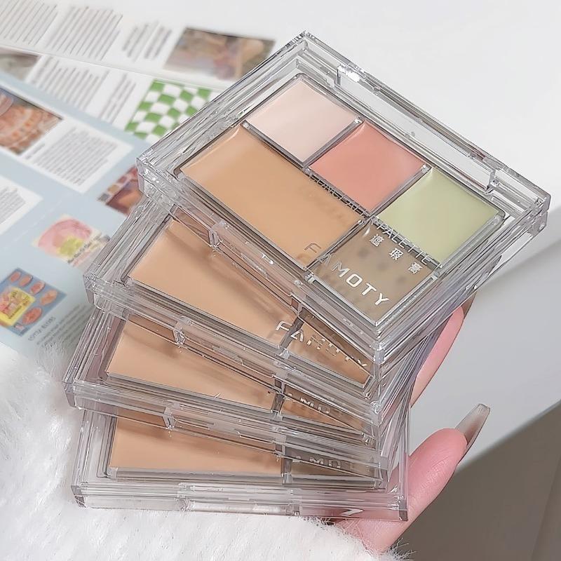 Famoty Concealer Cream For Acne Marks Dark Circles Brightening Makeup For Students