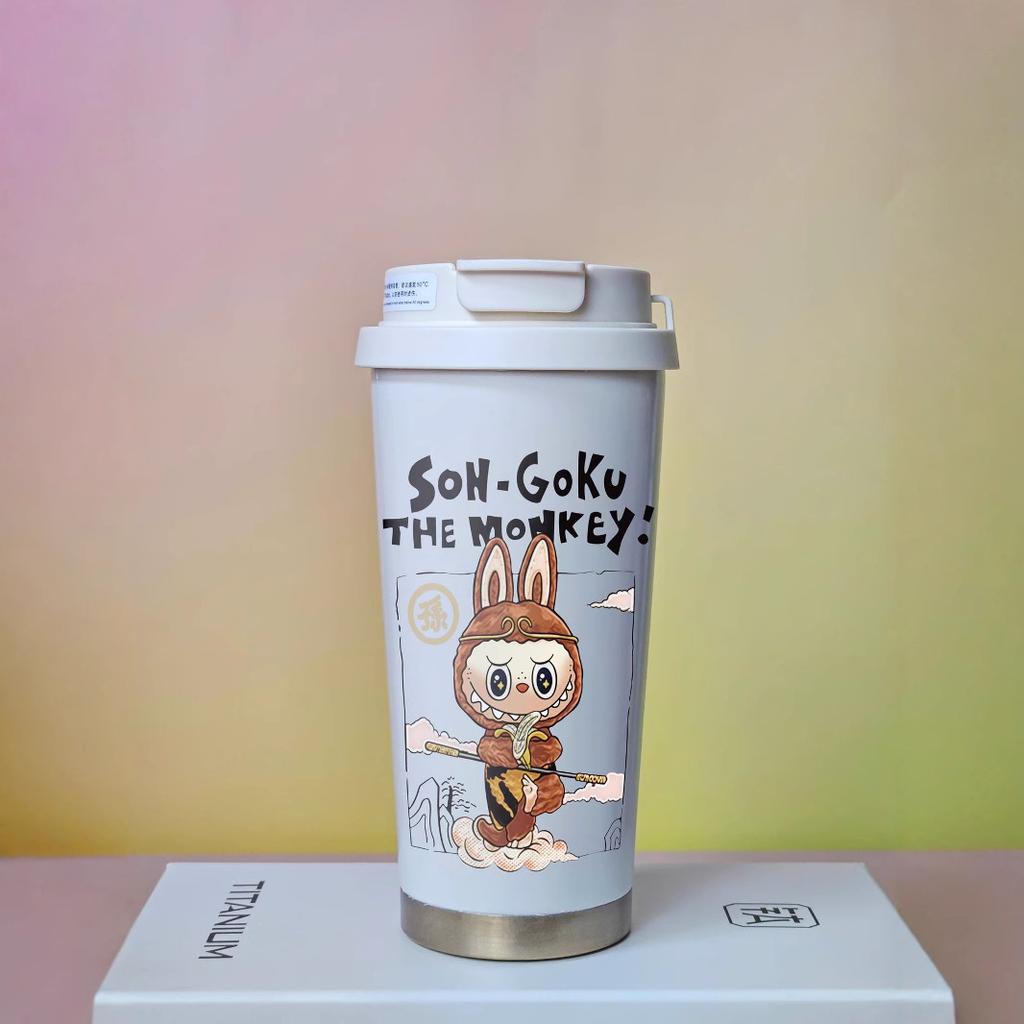 Coffee Cup Stainless Steel Double-layer Thermos Cup Portable Cup Outdoor Portable Men's and Women's Water Cup