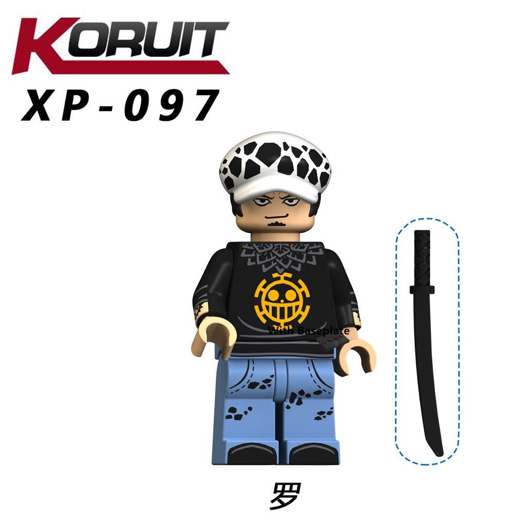 Minifigures Anime Film and Television Series One Piece King Luffy Solonna Beauty Robin Building Blocks Toys for Kids