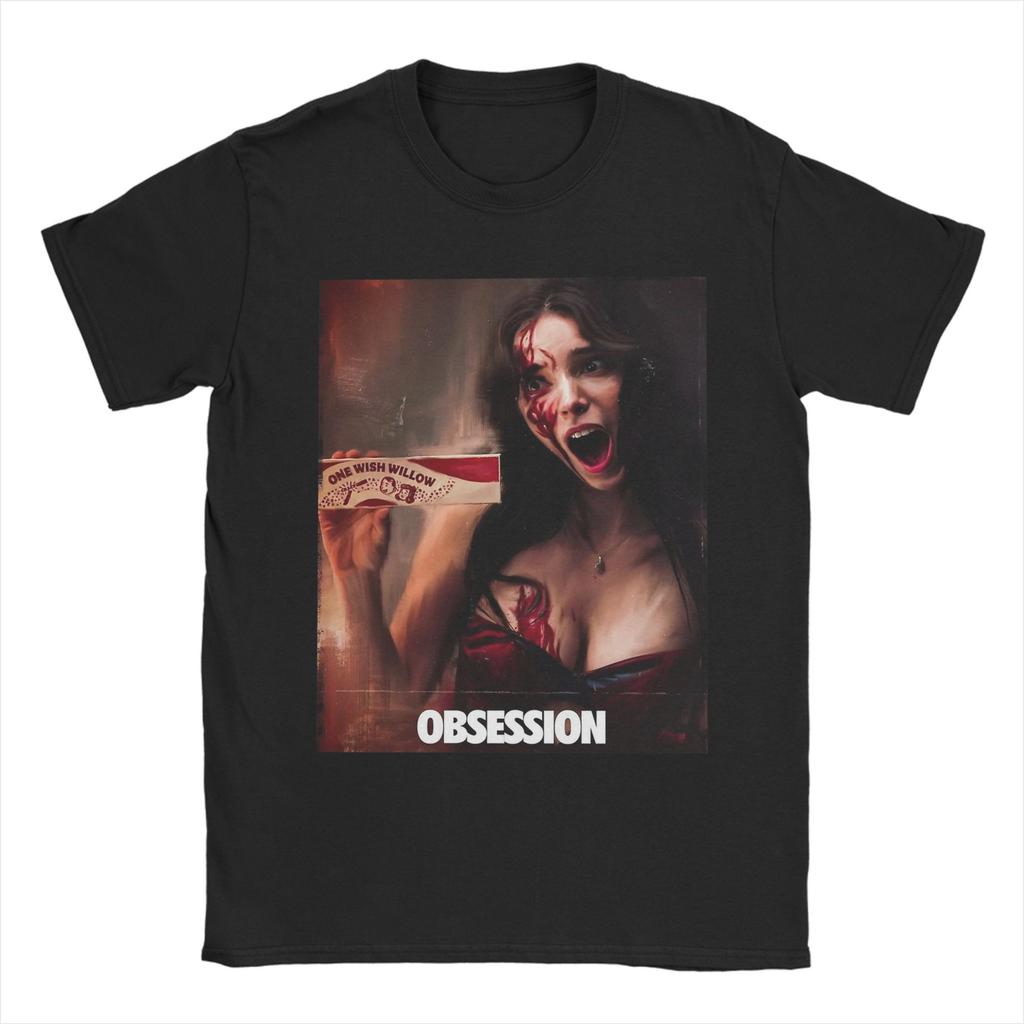 Obsession Film Unisex Unisex T-shirt Divertente Maglietta Manica Corta Girocollo T-shirt Cotone Idea Regalo Abbigliamento