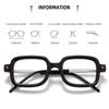 8PCS Anti-blue Reading Glasses HD Fashion Hyperopia glasses High-quality Presbyopia glasses With Grade Farsightedness glasses