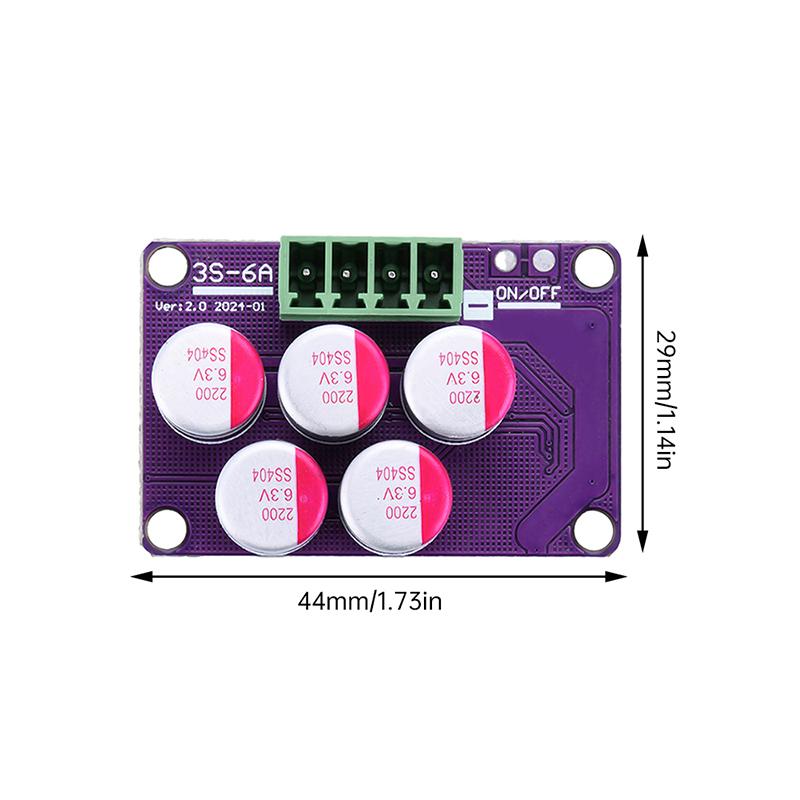 6A 2.5V-4.4V Active Equalizer Balancer 3S 6S Lifepo4 Equalization Balancing Li-Ion /Lifepo4 Lithium Balance Board