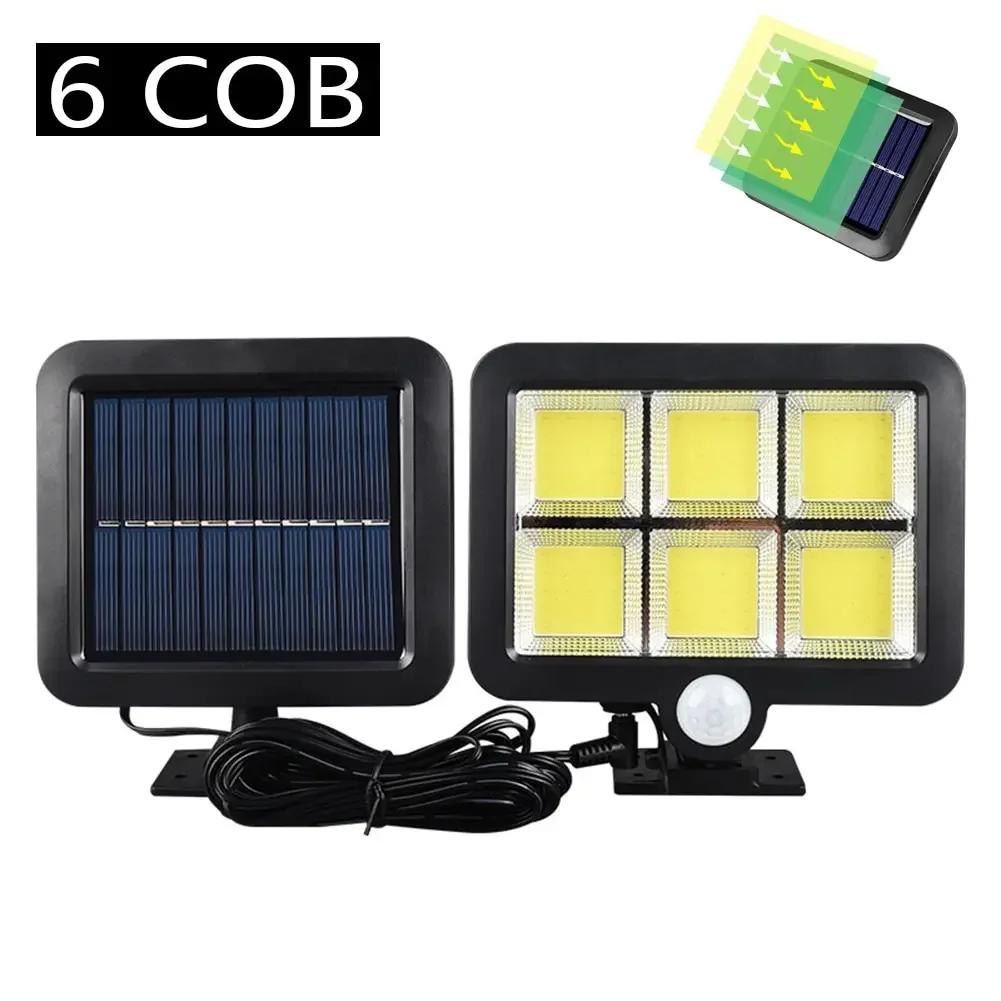 LED Solar Split Wall Lamp 3 Mode Waterproof Motion Sensor Lamps Garden Street Lighting Solar Lamp For Garage Security Wall Light