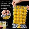 Premium Clear Self Sealing Ice Cube Bags Food Safe Plastic Freezer Bags Kitchen Accessories for Making Ice Easy and Convenient