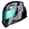 Helmet Motorcycle Helmet Double Lens Riding Helmet Motorcycle Four Seasons Electric Vehicle Helmet Can Be Equipped with Bluetooth