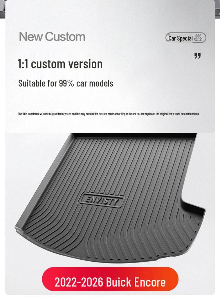Buick Angyang TPE Waterproof Rear Trunk Mat - Custom Interior Accessory