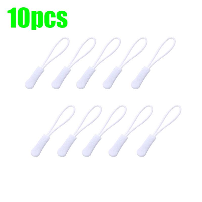 

10/30pcs High Quality Travel Clothing Suitcase Tent Backpack Ends Lock Zips Zip Puller Replacement Zipper Pull Cord Rope Pullers