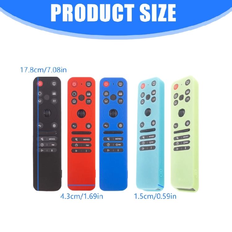 Reinforced Silicone Protective Case for MR25GA Remotes Precise Button Access Drop Protections Technology