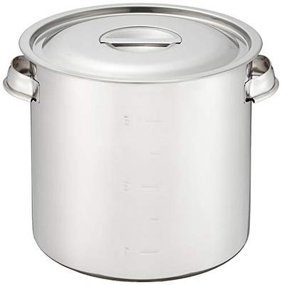 18-8 Kitchen Pot/Stock Pot, 20cm, with Handle, Silver