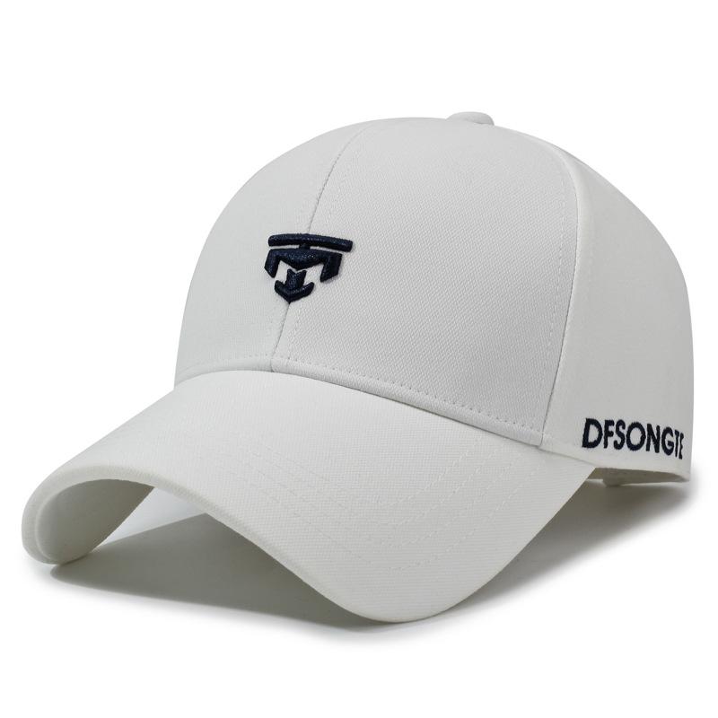 Embroidered Arrow Baseball Cap Outdoor Sports Cap Sun Protection Visor Hat Middle-Aged Men S Casual Hat Adjustable белый
