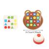 Pattern Cognitive Shape Matching Board Game Puzzle Board Color Recognition Toys  Thinking Training
