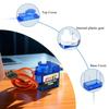 RCmall 5pcs SG90 9g Servo, Mini Gear Micro Servo Motor Kit for RC Plane Helicopter/RC Robot Arm