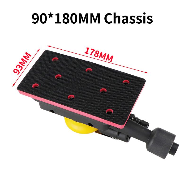 Rectangular Pneumatic Dry Sander Car Paint Putty Sander 70*198mm Sandpaper Machine Suitable For Automobile