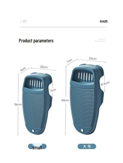 Compact Non-slip Washboard for Small Laundry Tasks