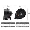 Bocina de Caracol Para Toyota Hilux AN10 AN20 AN30 AN120 AN130 2004-2020 12V 110-125db Bocina de Coche Potente 410/510Hz Doble Tono Bocina Automática