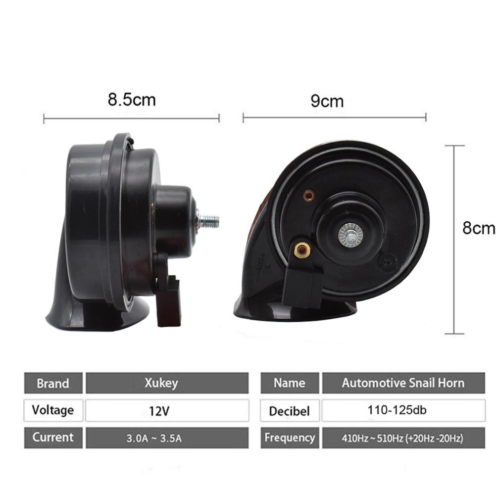 Bocina de Caracol Para Toyota Hilux AN10 AN20 AN30 AN120 AN130 2004-2020 12V 110-125db Bocina de Coche Potente 410/510Hz Doble Tono Bocina Automática