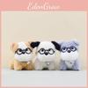 And Playful Stylish Plush Dog Keychain With Glasses Ideal For Personalizing Bags And Keys