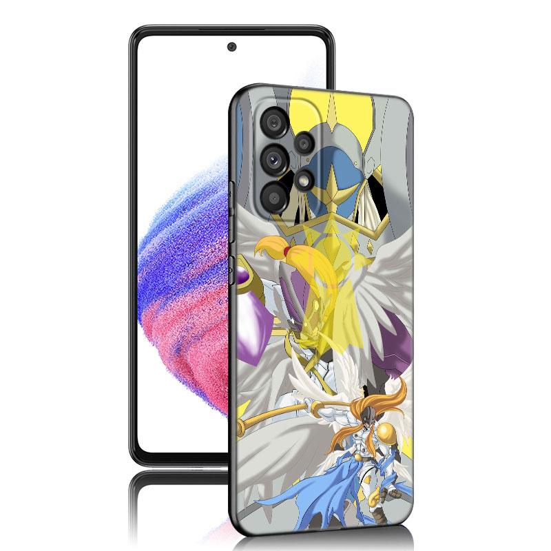 Digital Monster Digimon Case For Samsung A13 A22 A24 A32 A23 A25 A34 A35 A52S A53 A54 A55 A73 5G A12 A14 A15 A31 A33 A50 A51 A72