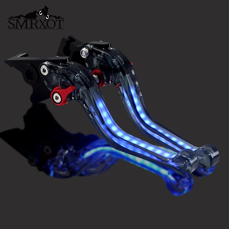 For ZX1400 ZX14R ZZR1400 GTR1400 CONCOURS Motorcycle Adjustable Always on Turn Signal Light Brake Clutch lever Handlebar
