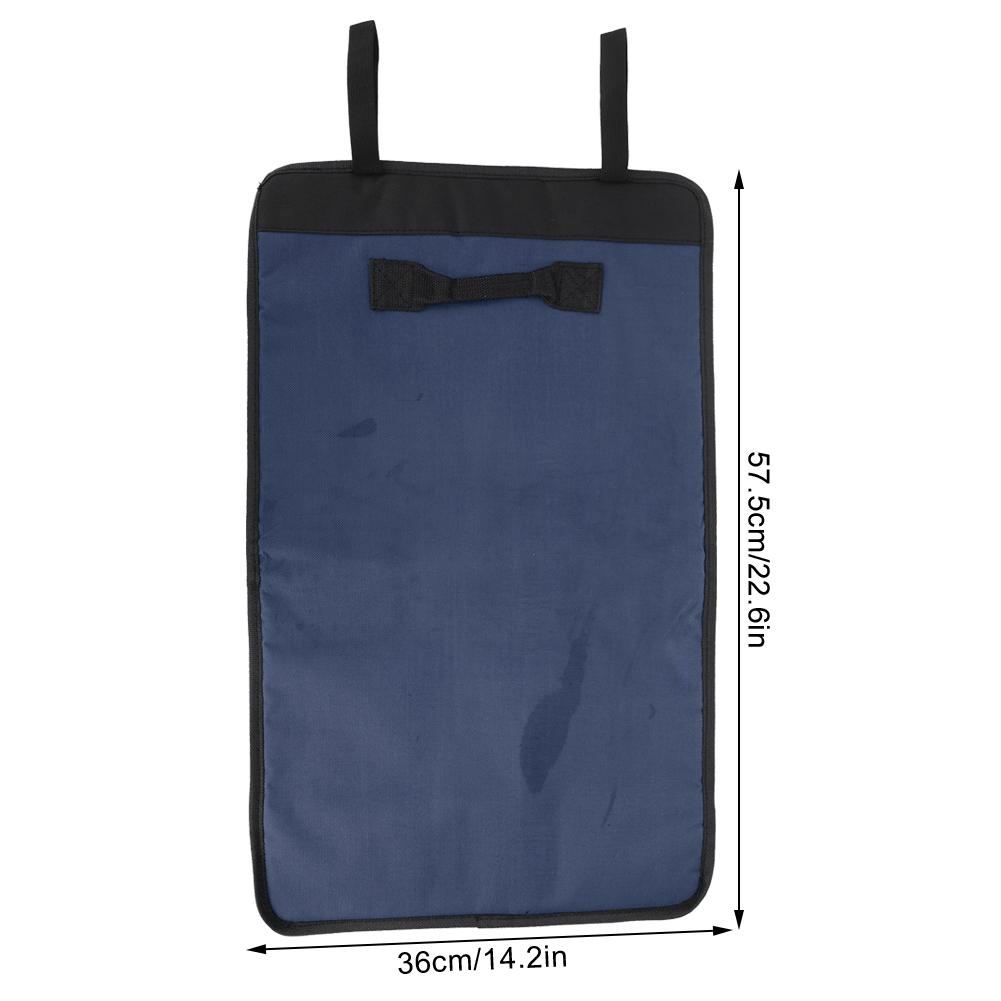 Multifunction Outdoor Coiling Block Tool Bag with Handle for Camping Repairing blue