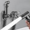 Toilet Bidet Faucet Sprayer Shower Nozzle Self Cleaning Handheld Bidet Sprayer Set Stainless Steel Spray Gun Bathroom Accessorie
