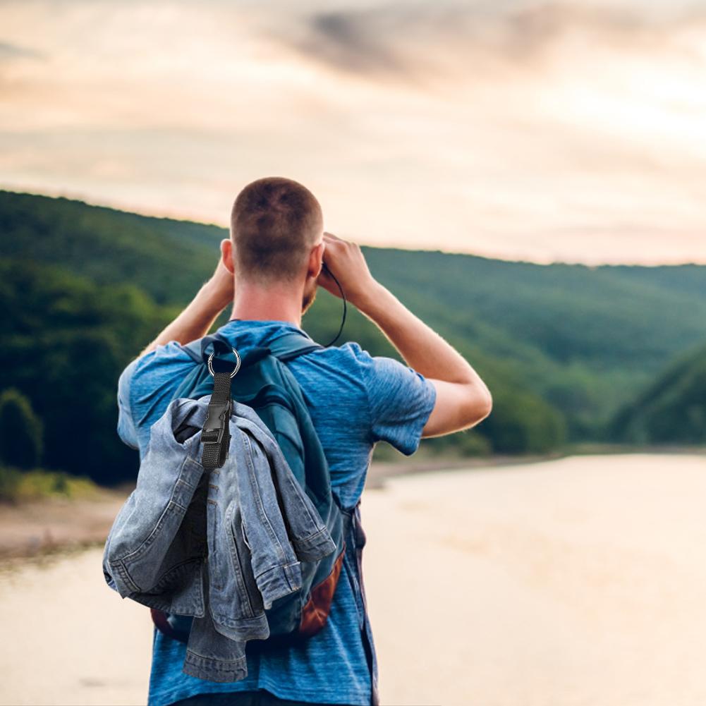 1-10PCS Travel Luggage Fixed Strap With Release Buckle Anti-Theft Backpack Jackets Gripper Backpack External Strap Travel Supply