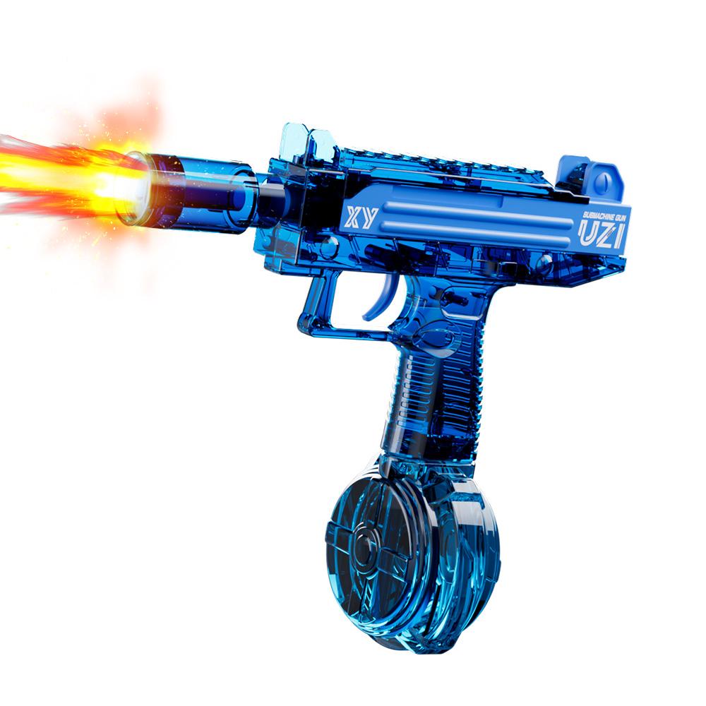Brinquedos de Pistola de Água Elétrica Com Luz Efeitos de Chamas Borrifa Grande Capacidade Distância Super Forte Batalha de Água para Crianças e Adultos
