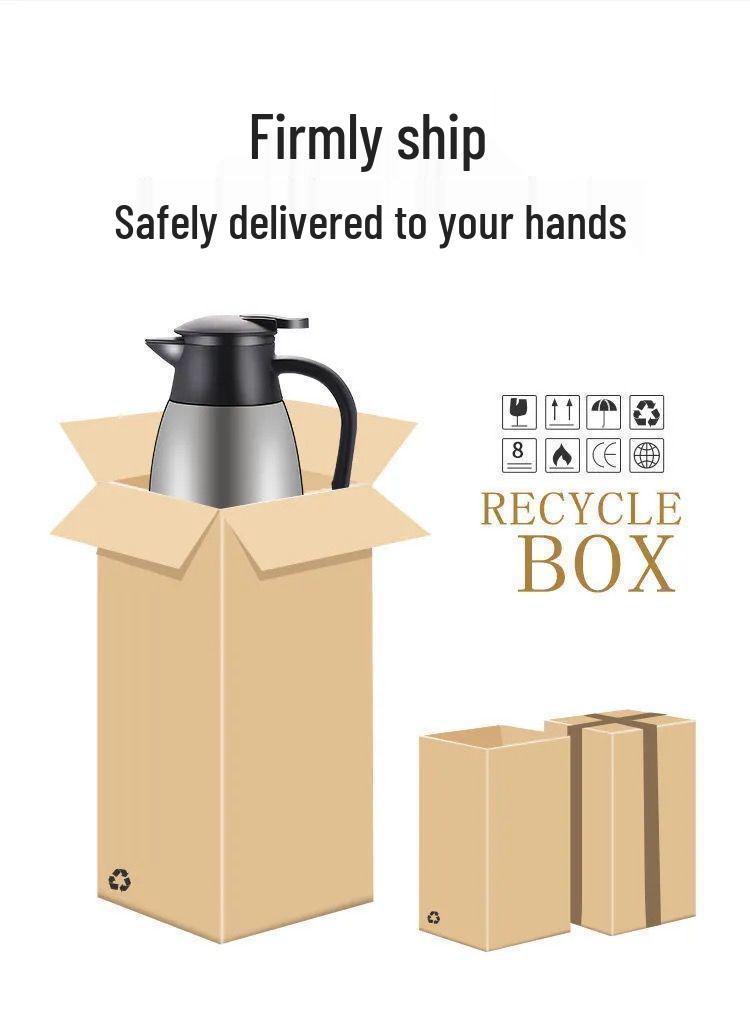 2L Large Capacity Vacuum Insulated 316 Stainless Steel Thermos Flask Kettle